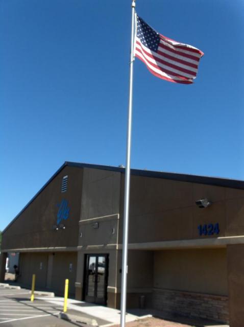 Front of Lodge